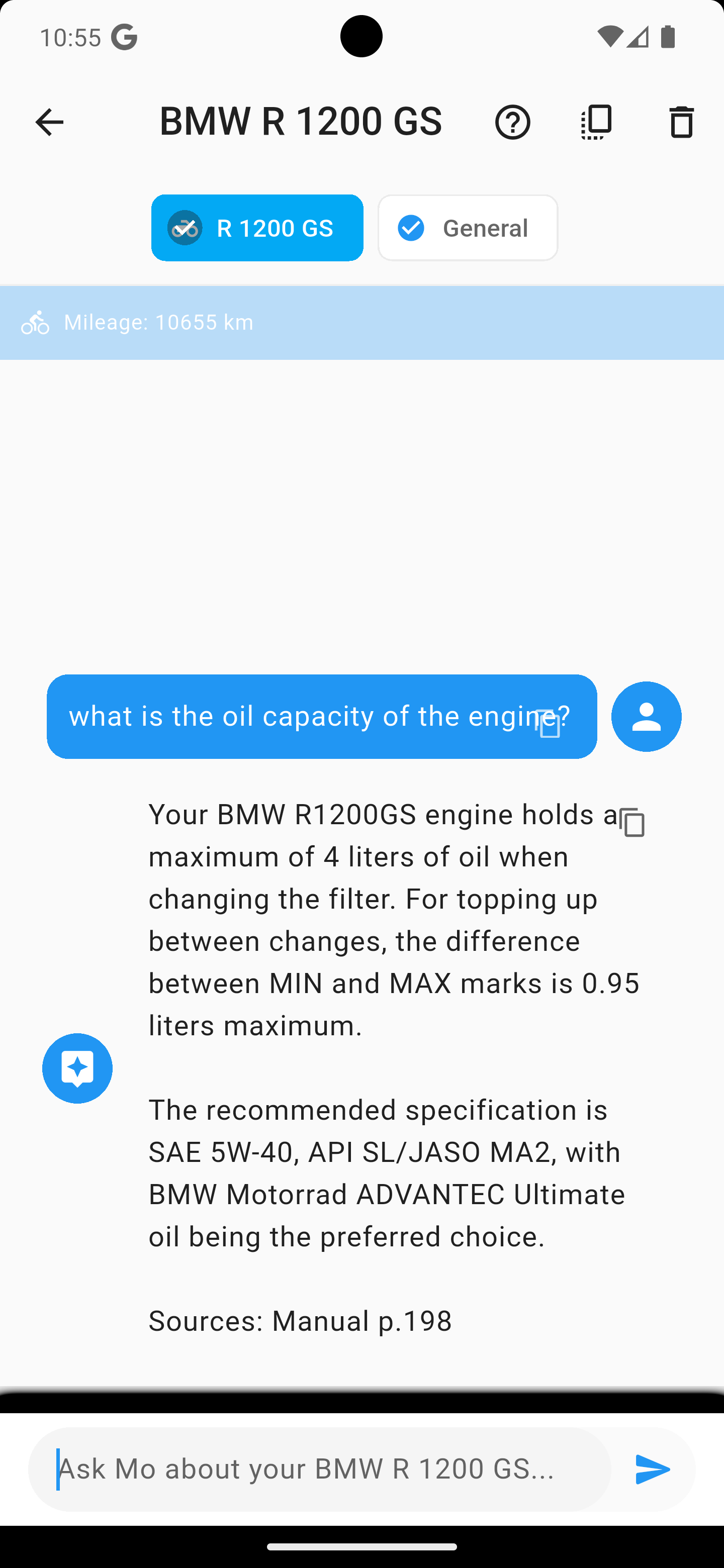 AI Chat Feature